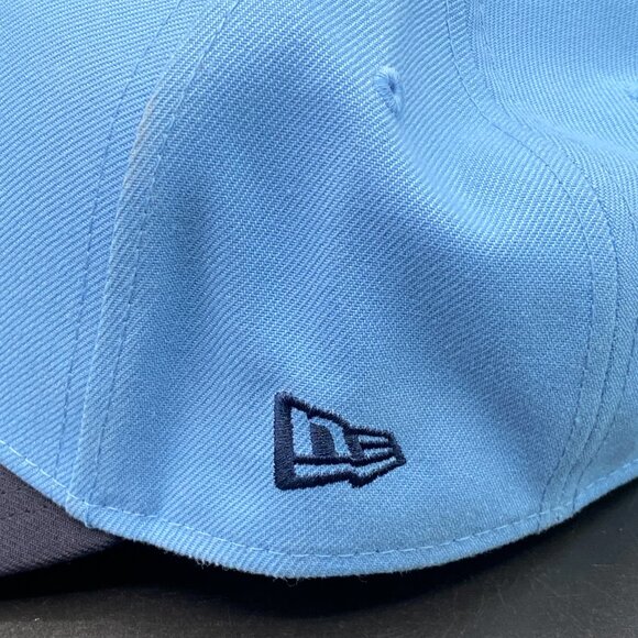 New Era Atlanta Braves Cap Hat Men's OSFM w/ Adjustable Strap Blue - Picture 10 of 15